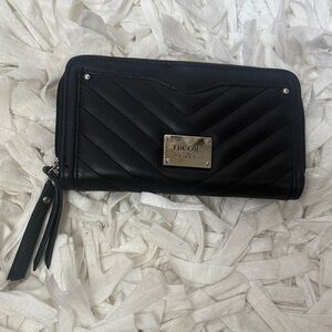 Nicole Black Chevron Wallet